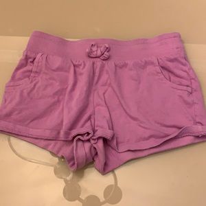 purple kids shorts